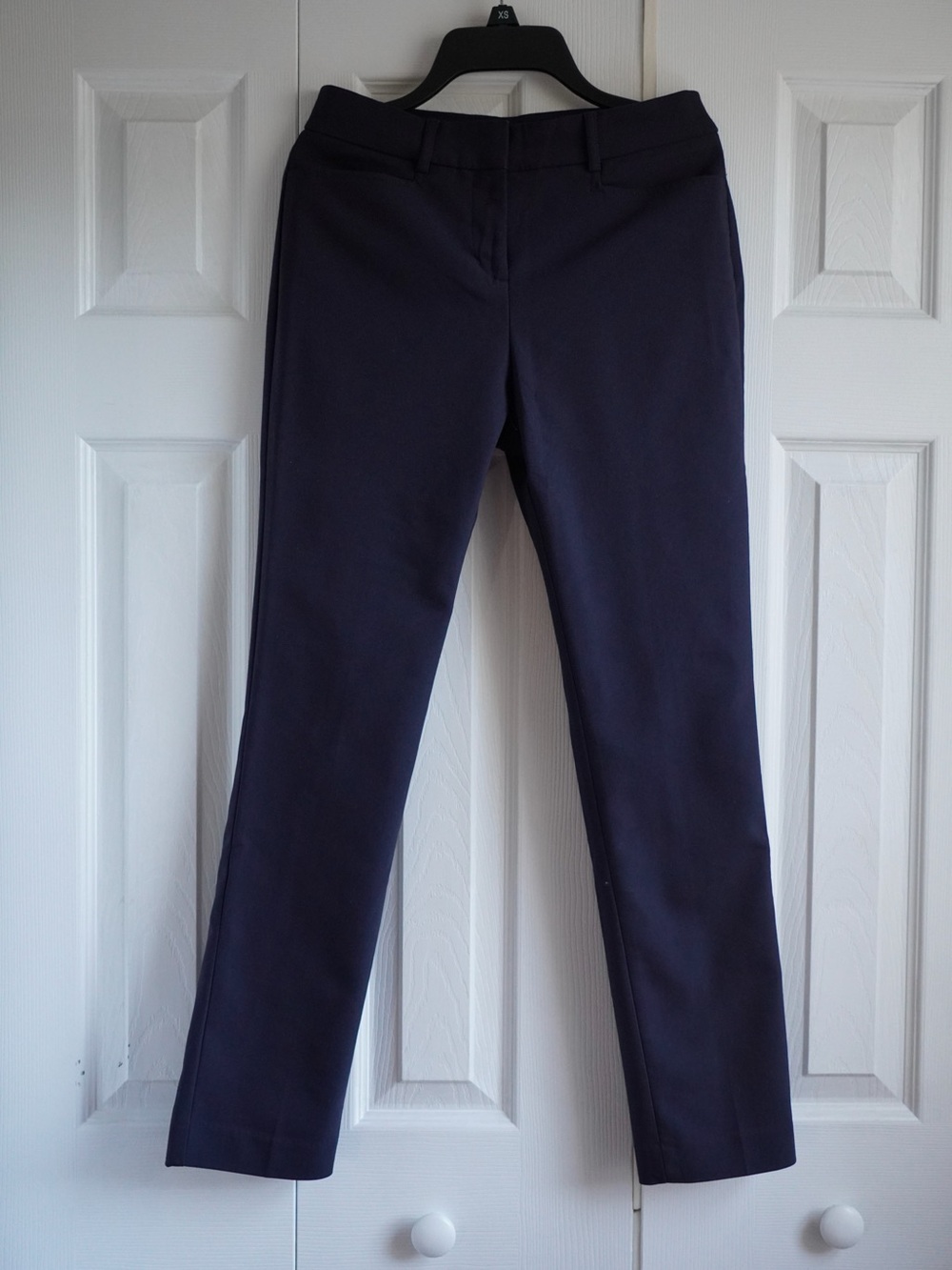 Express Navy Straight-Leg Dress Pants size 00S